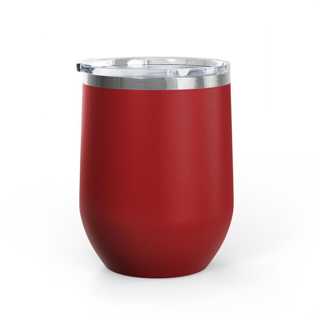12oz Insulated Wine Tumbler — Stainless Steel Stemless Cup for Travel, Picnics & Gifts