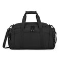 Black Duffel Gym Bag — Spacious Travel & Workout Tote with Shoulder Strap