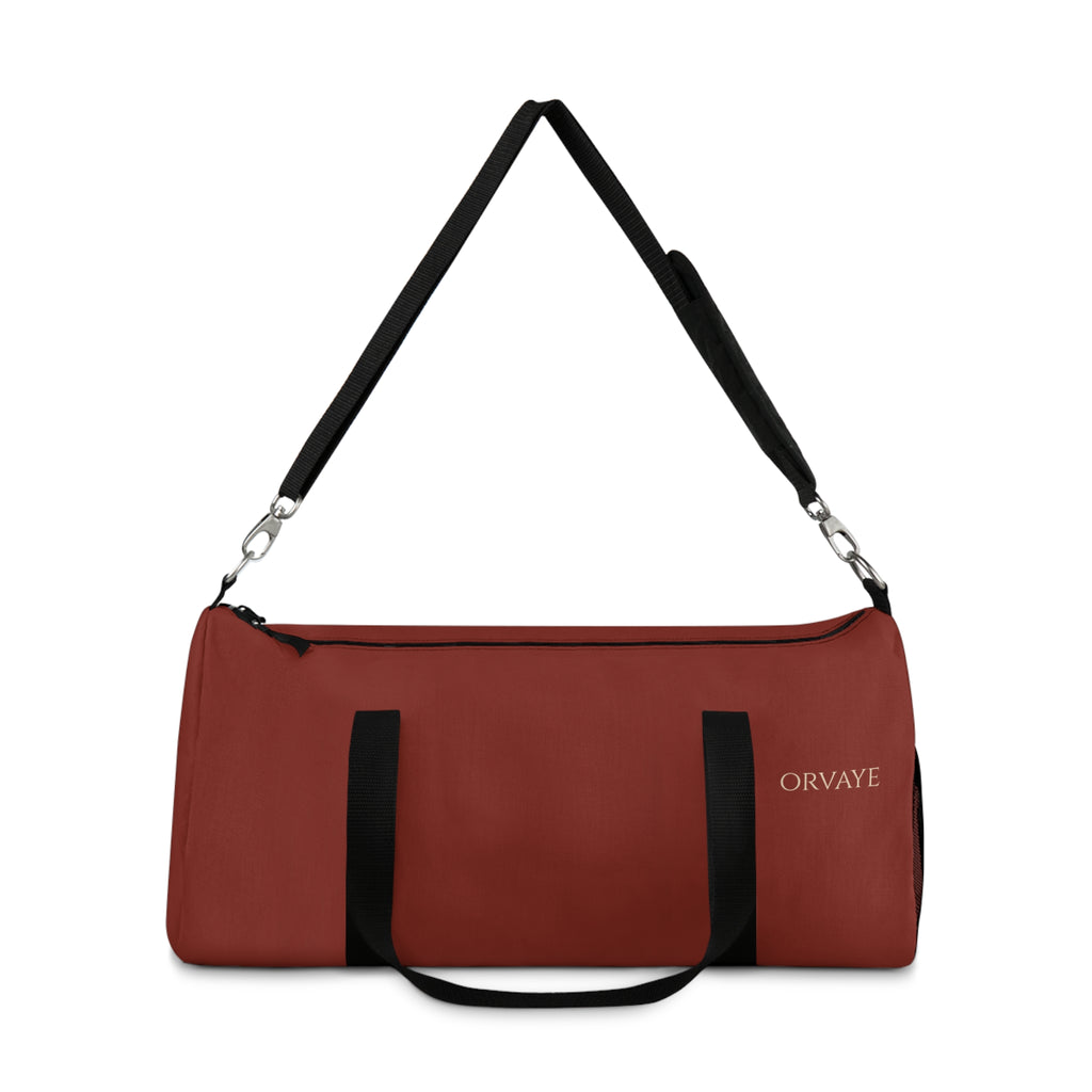 ORVAYE Studio Duffel — Burgundy Bloom