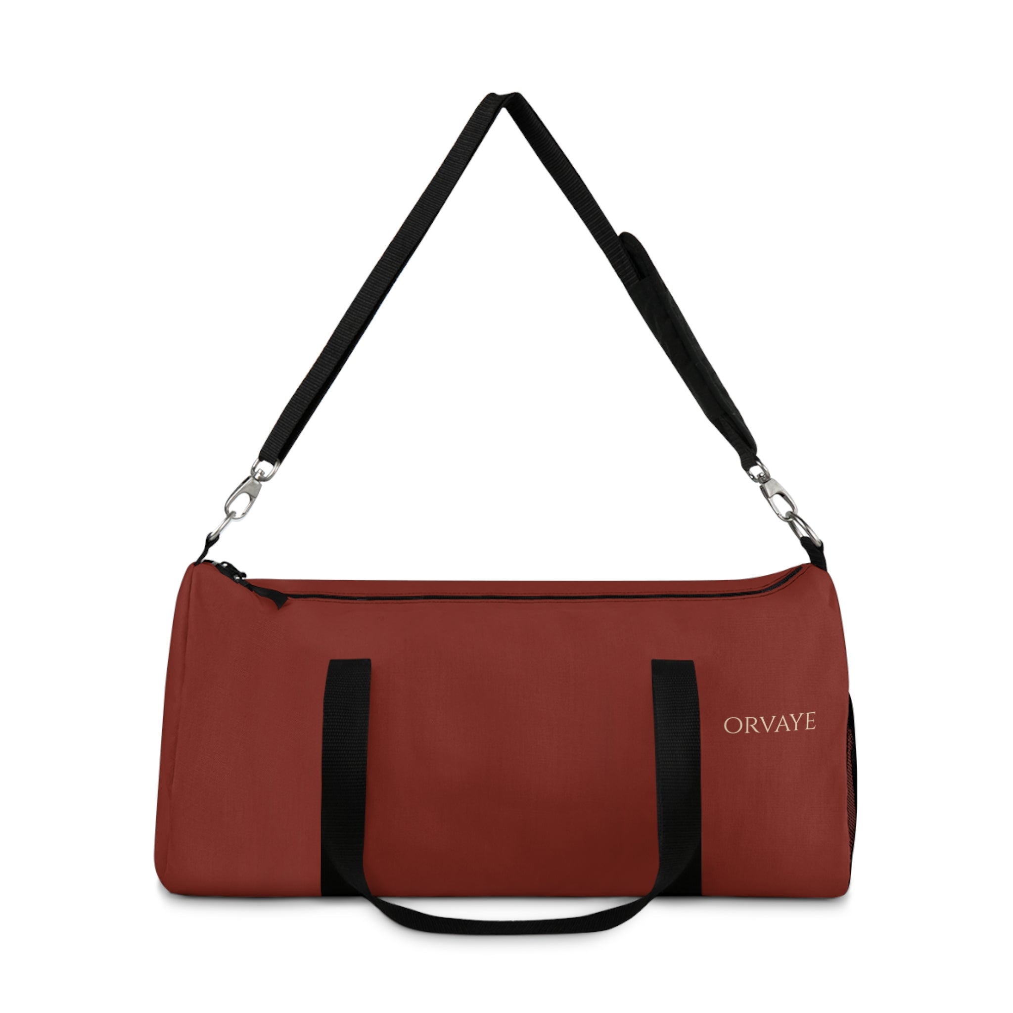 ORVAYE Studio Duffel — Burgundy Bloom