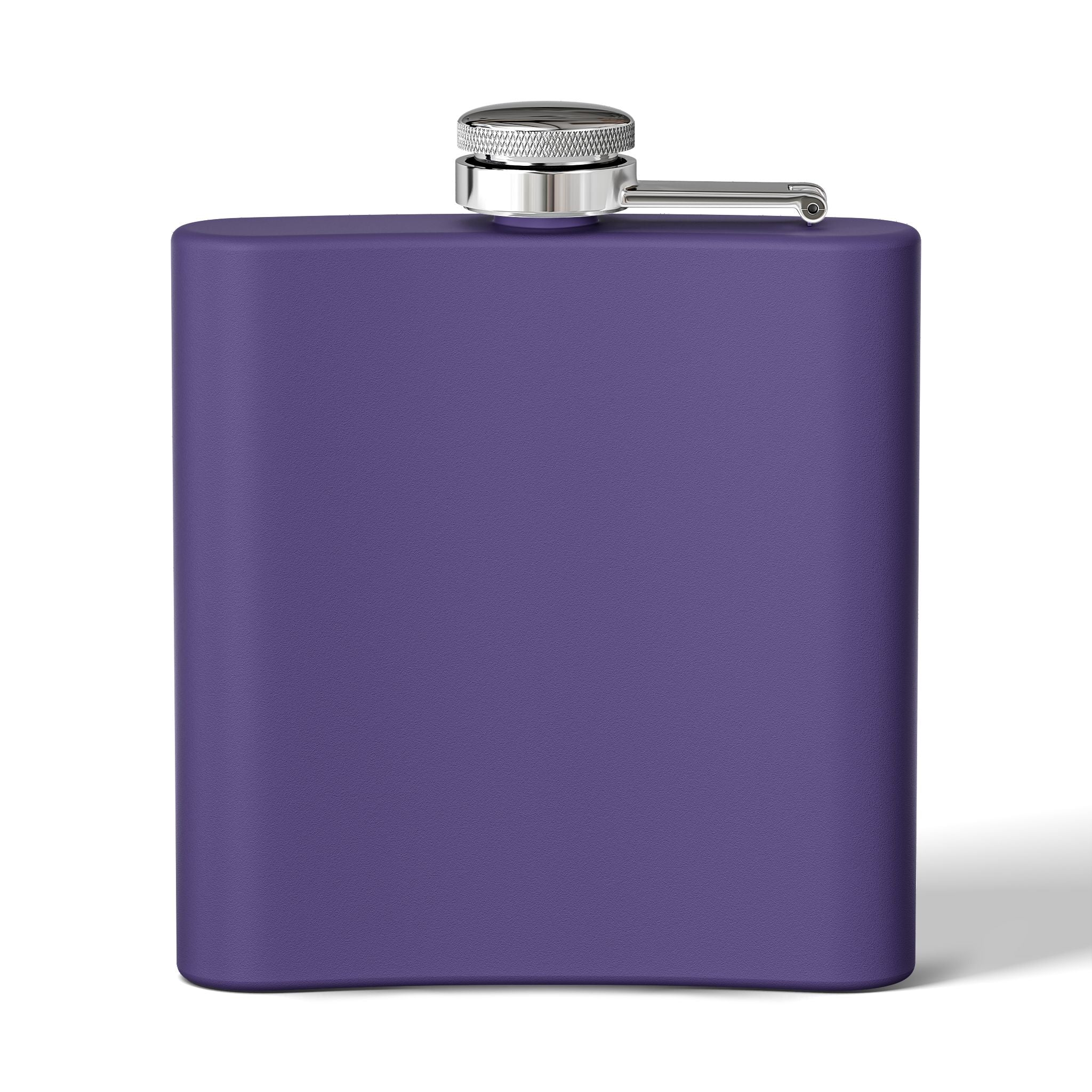 6oz Stainless Steel Hip Flask – Slim Pocket Flask for Travel, Weddings & Groomsmen Gifts