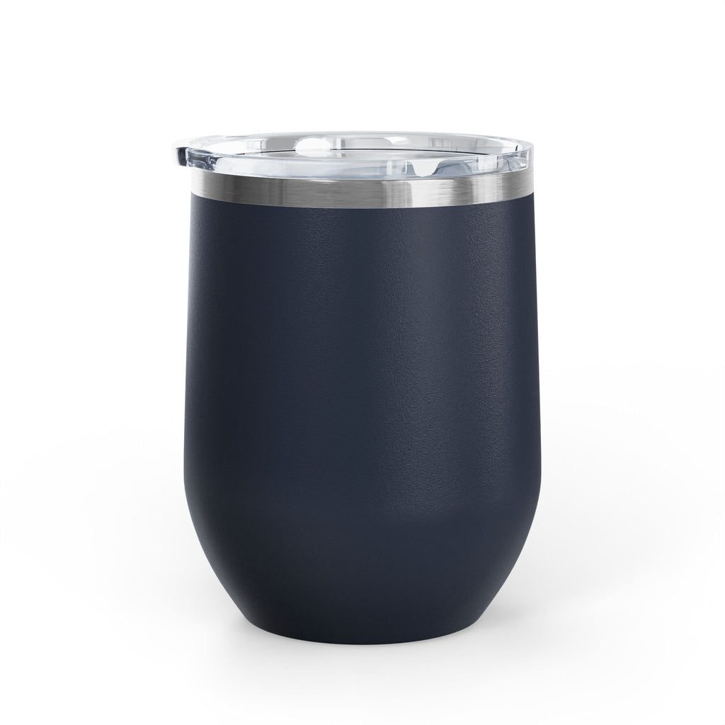 12oz Insulated Wine Tumbler — Stainless Steel Stemless Cup for Travel, Picnics & Gifts