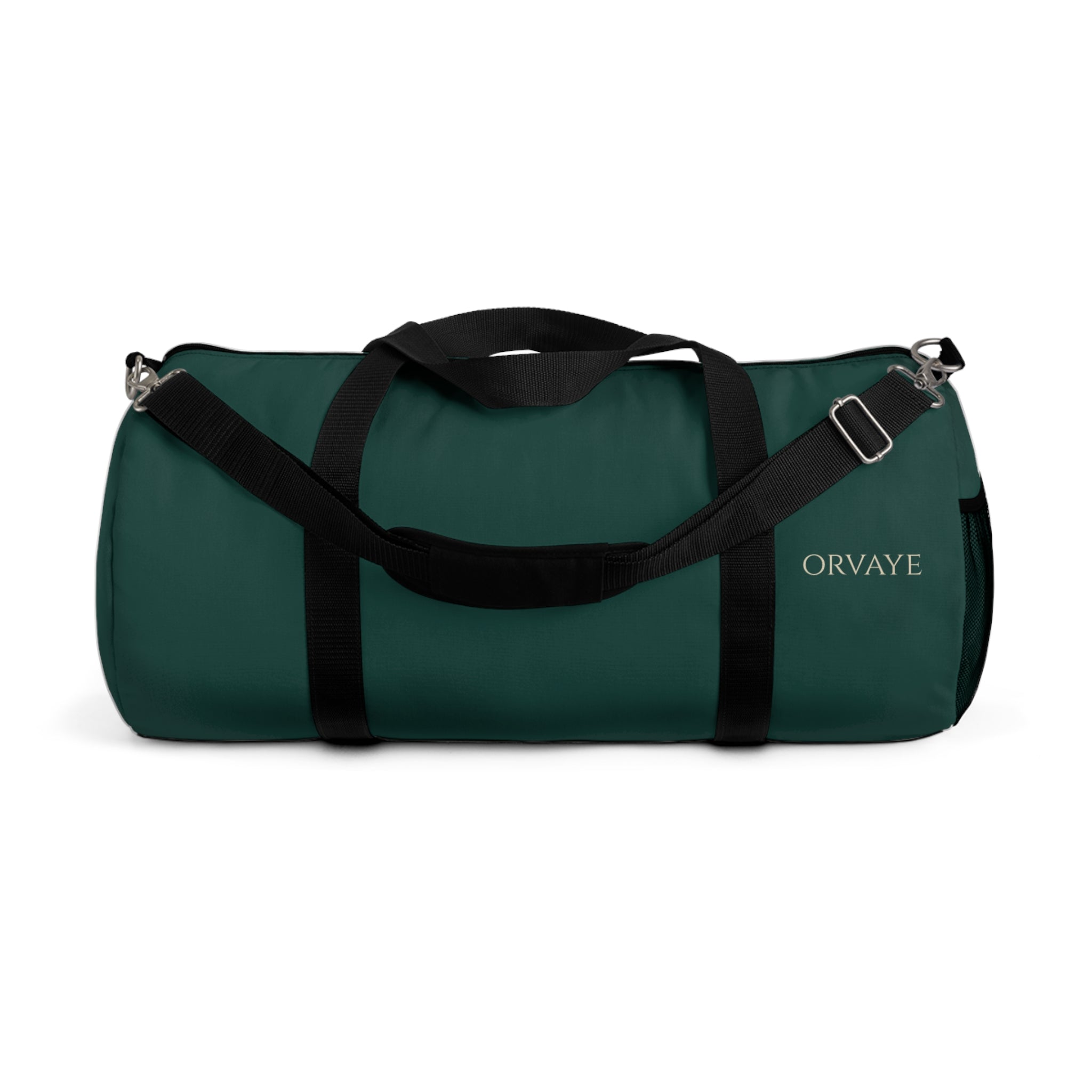 Forest Green Duffel Bag — Personalized ORVAYE Travel Gym Bag