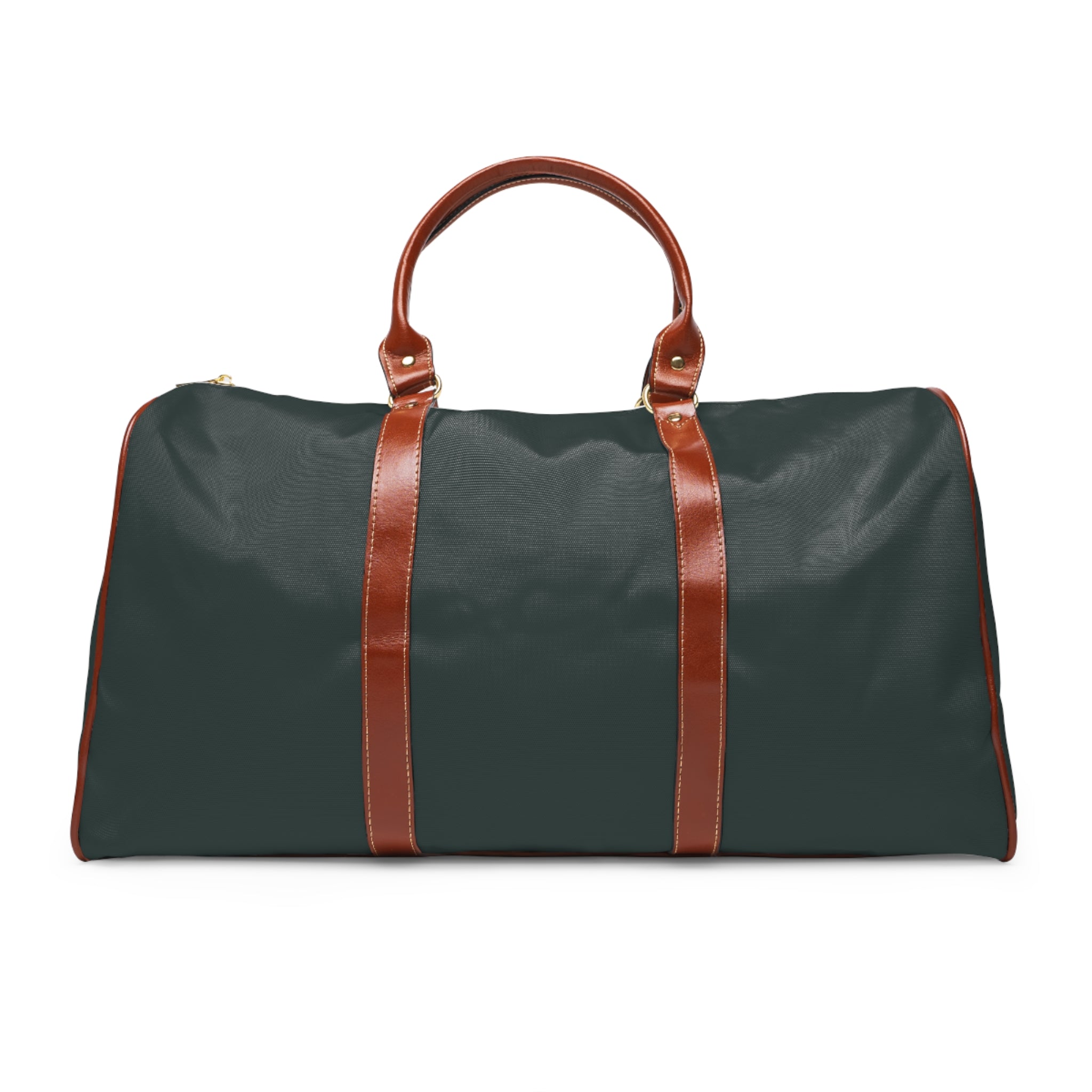 Waterproof Weekend Duffel Bag — Durable Travel Tote with Leather Handles