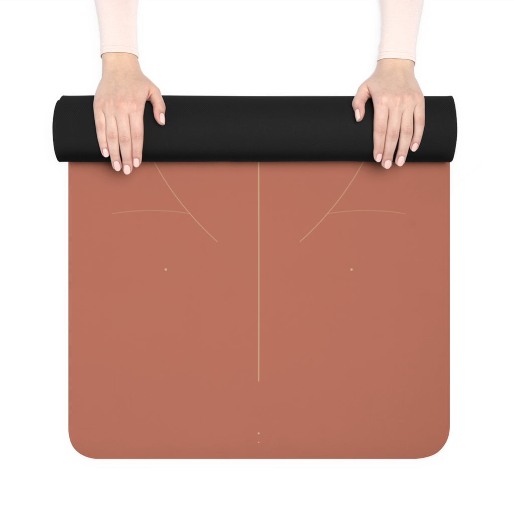 Eco Rubber Yoga Mat — Non‑Slip Lotus Alignment Mat for Home & Studio