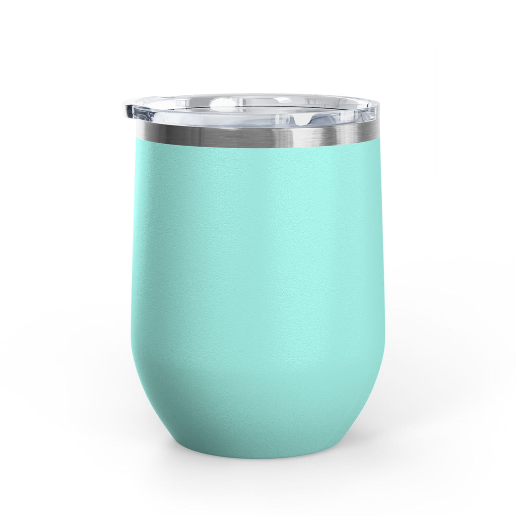 12oz Insulated Wine Tumbler — Stainless Steel Stemless Cup for Travel, Picnics & Gifts