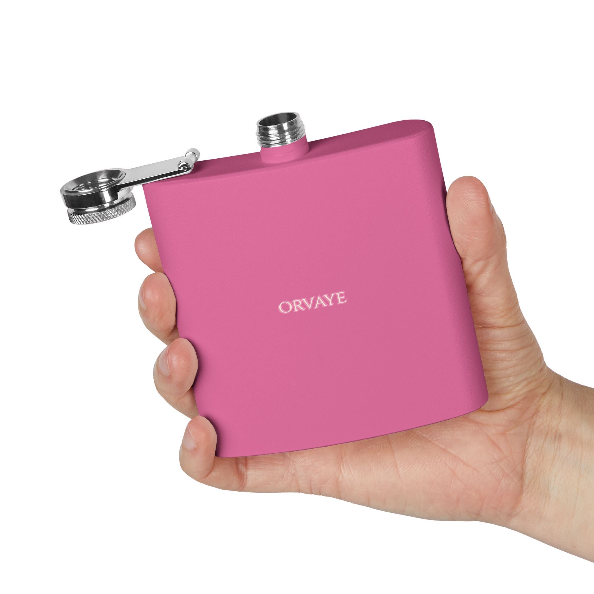 6oz Stainless Steel Hip Flask – Slim Pocket Flask for Travel, Weddings & Groomsmen Gifts