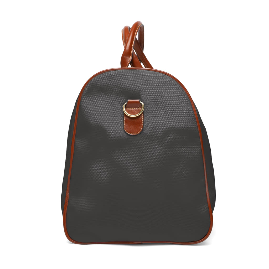 Waterproof Travel Duffel Bag — Durable Weekend Carryall with Leather Handles