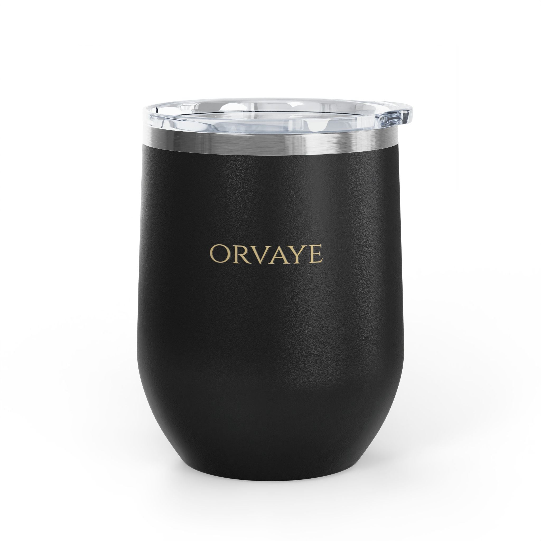 12oz Insulated Wine Tumbler — Stainless Steel Stemless Cup for Travel, Picnics & Gifts