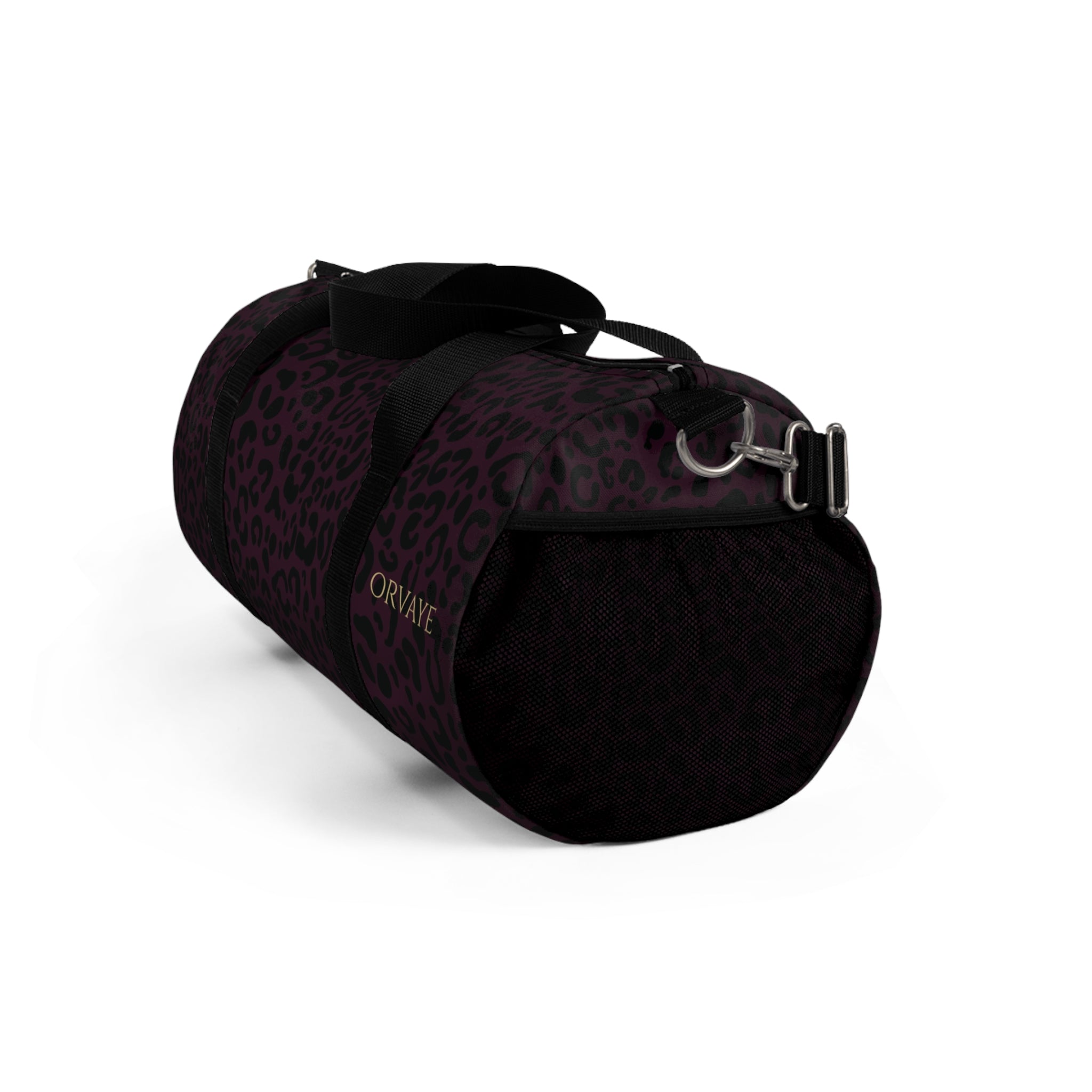 ORVAYE Studio Duffel — Noir Leopard