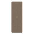 Rubber Yoga Mat — Minimalist Alignment Mat with Lotus Guideline (Non-Slip)