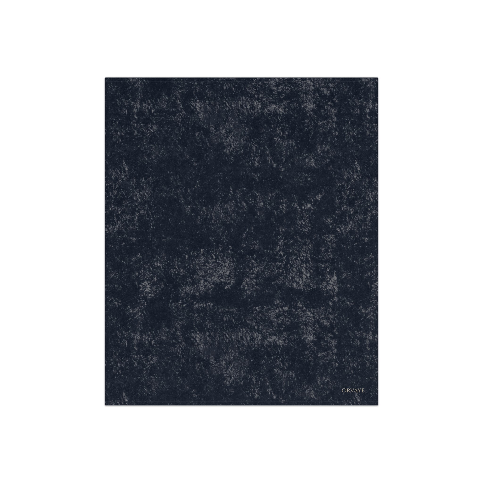 Crushed Velvet Throw Blanket — Luxe Plush Dark Charcoal Cozy Blanket