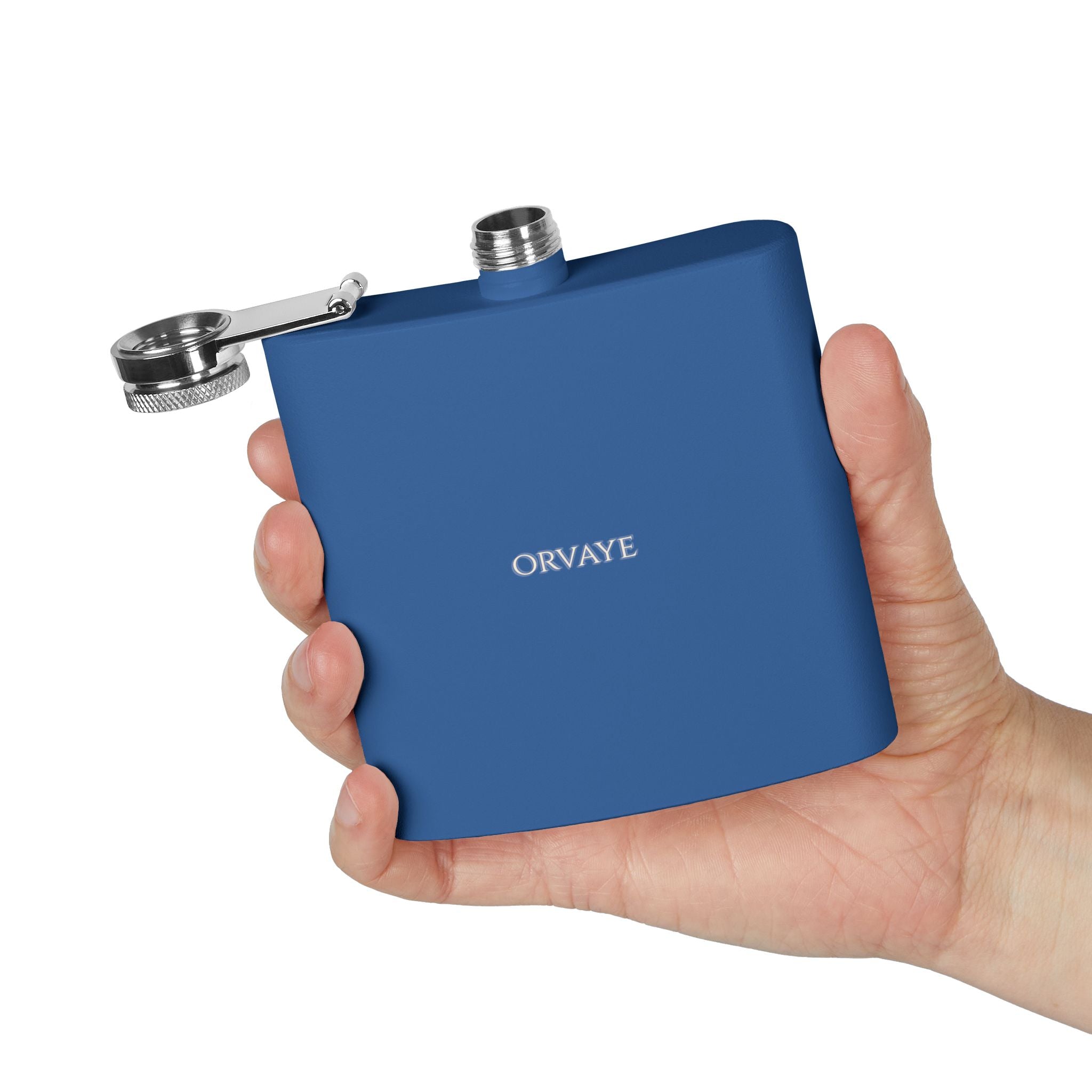 6oz Stainless Steel Hip Flask – Slim Pocket Flask for Travel, Weddings & Groomsmen Gifts