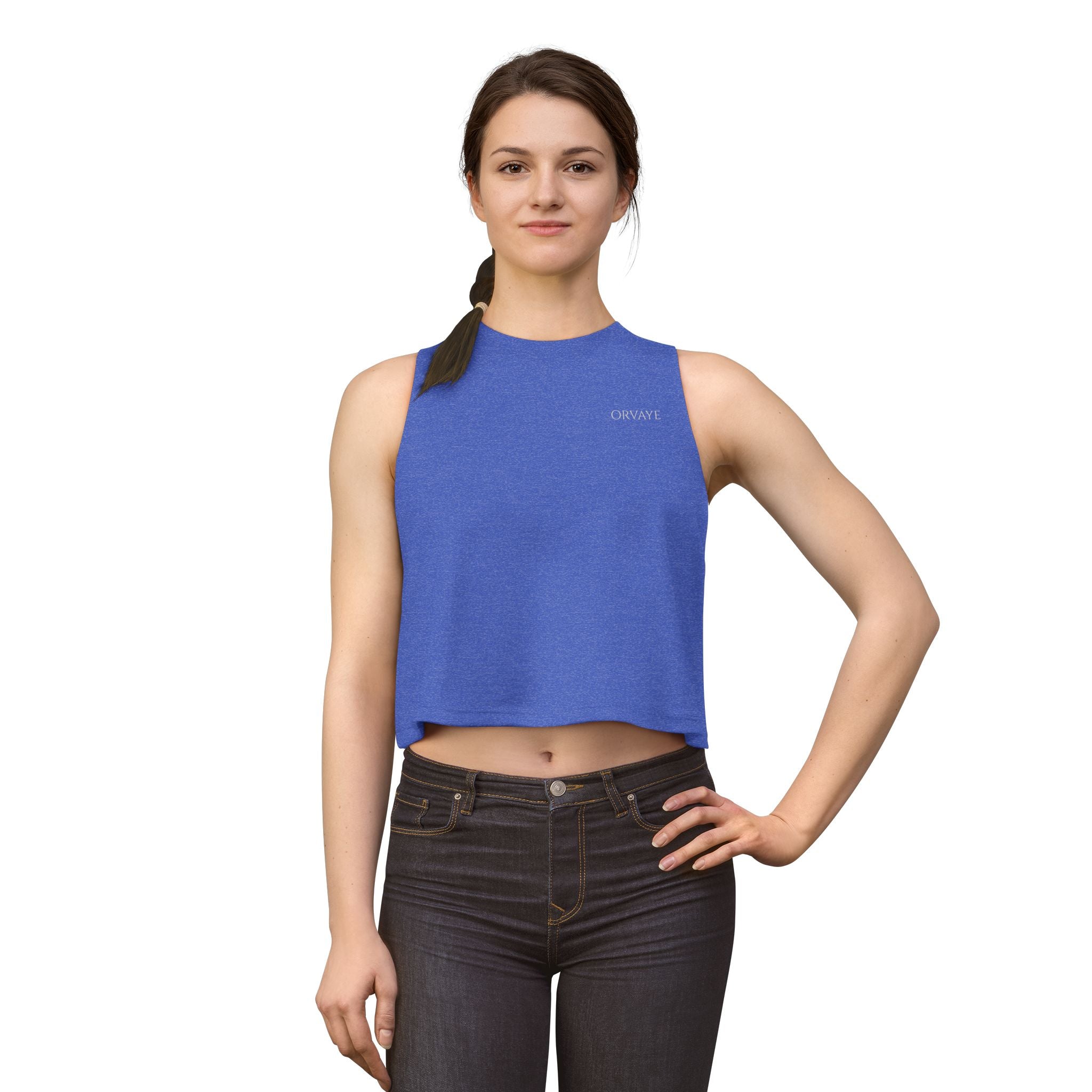 Oh Yay! Women's Cropped Tank Top — Minimalist Casual Summer Crop