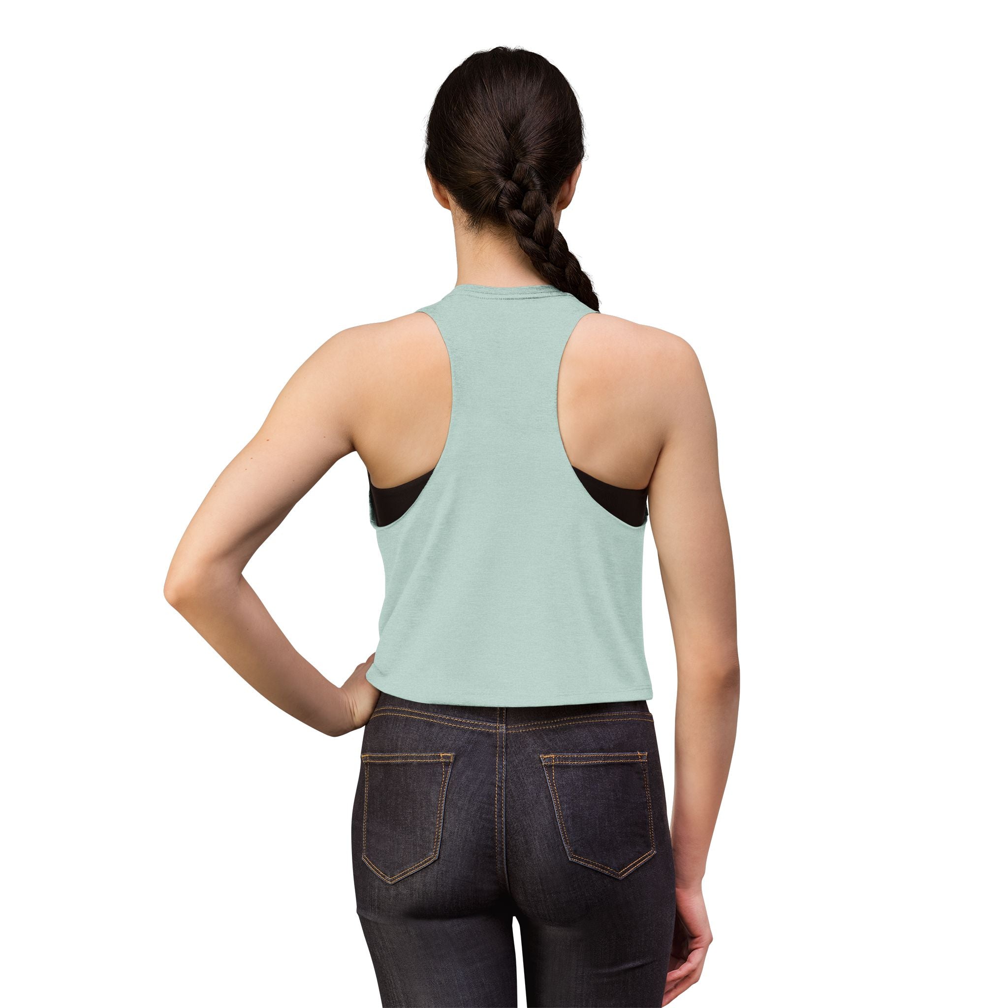 Oh Yay! Women's Cropped Tank Top — Minimalist Casual Summer Crop