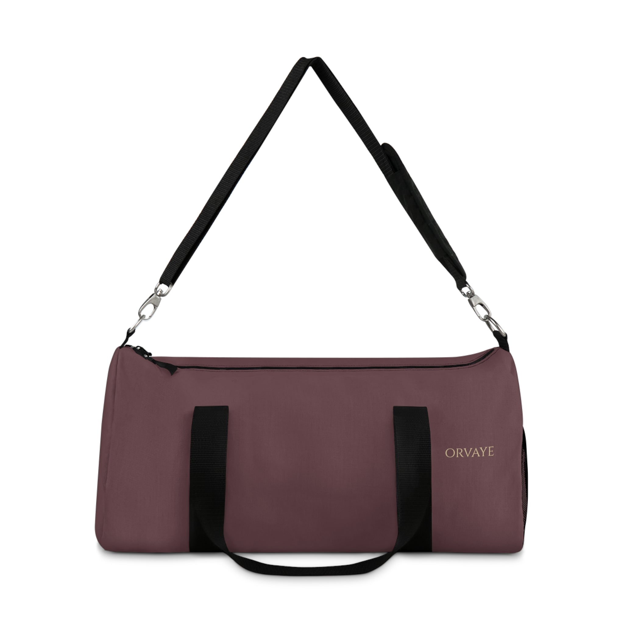ORVAYE Studio Duffel — Maroon Weekender