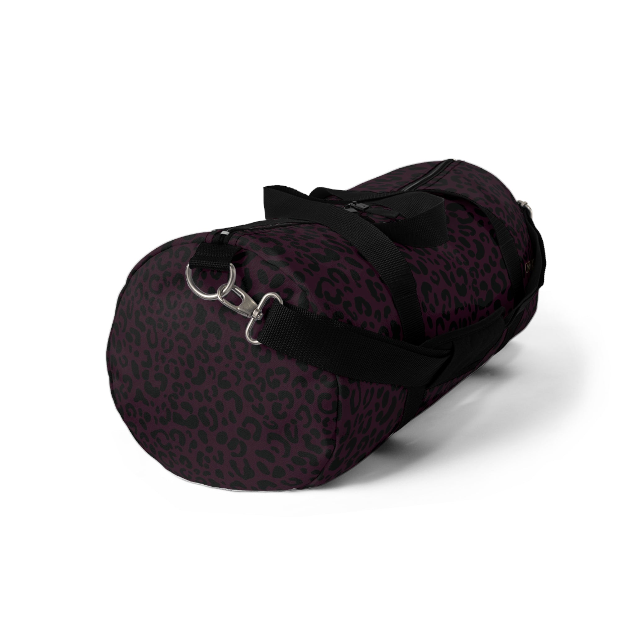 ORVAYE Studio Duffel — Noir Leopard
