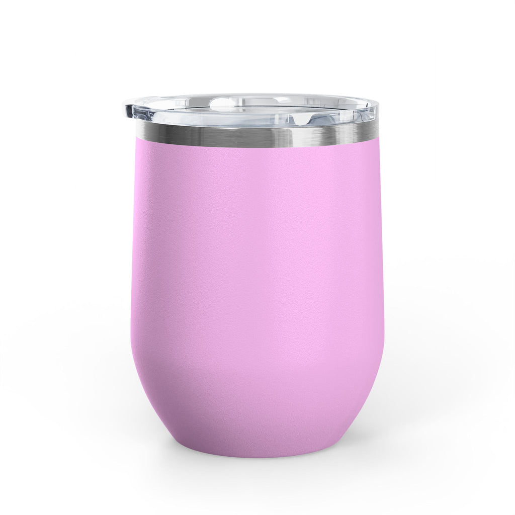 12oz Insulated Wine Tumbler — Stainless Steel Stemless Cup for Travel, Picnics & Gifts
