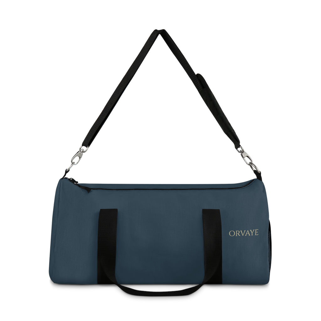 Navy Personalized Duffel Bag – Travel Gym Overnight Tote with Removable Shoulder Strap