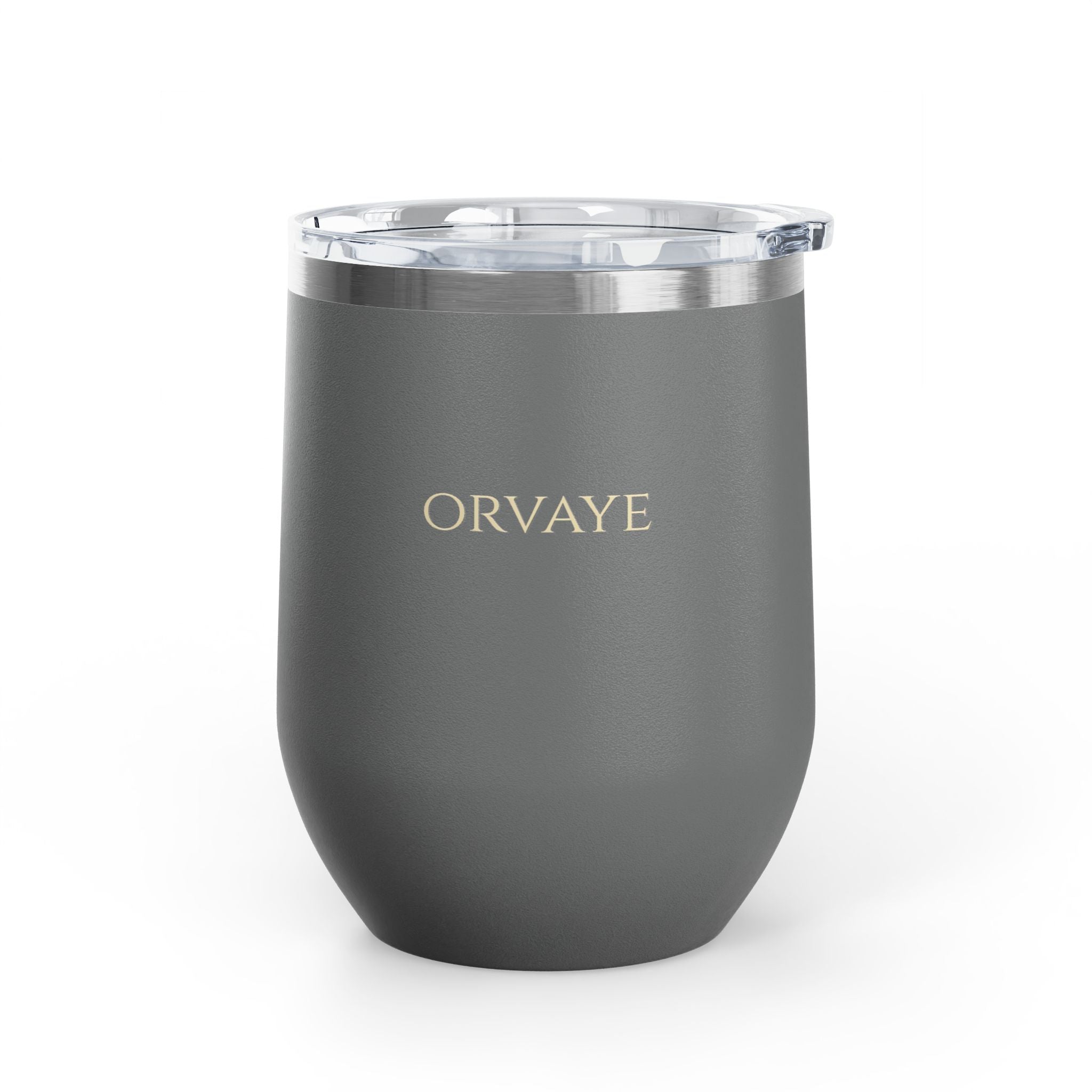 12oz Insulated Wine Tumbler — Stainless Steel Stemless Cup for Travel, Picnics & Gifts