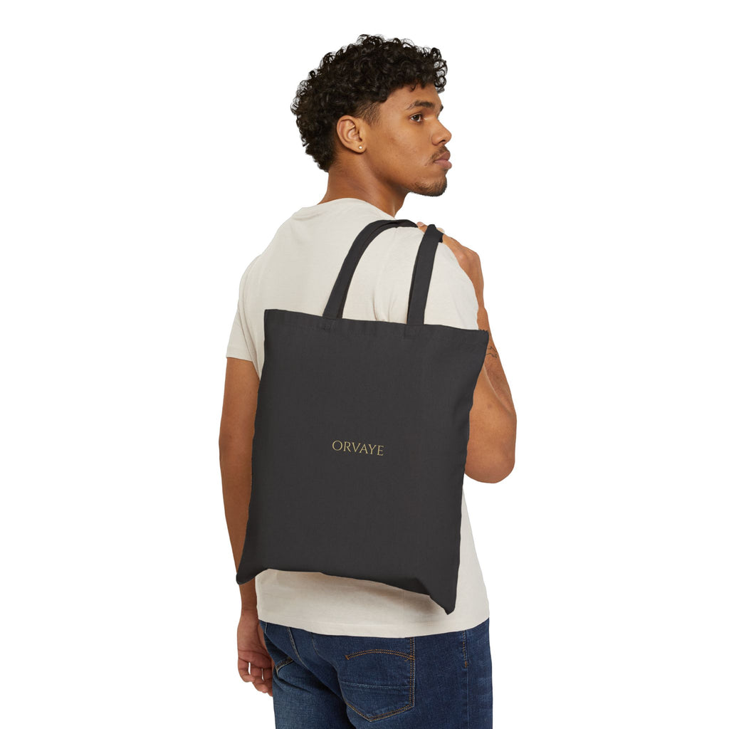 Canvas Tote Bag — Minimal 'OKAY?' Logo Reusable Shopper
