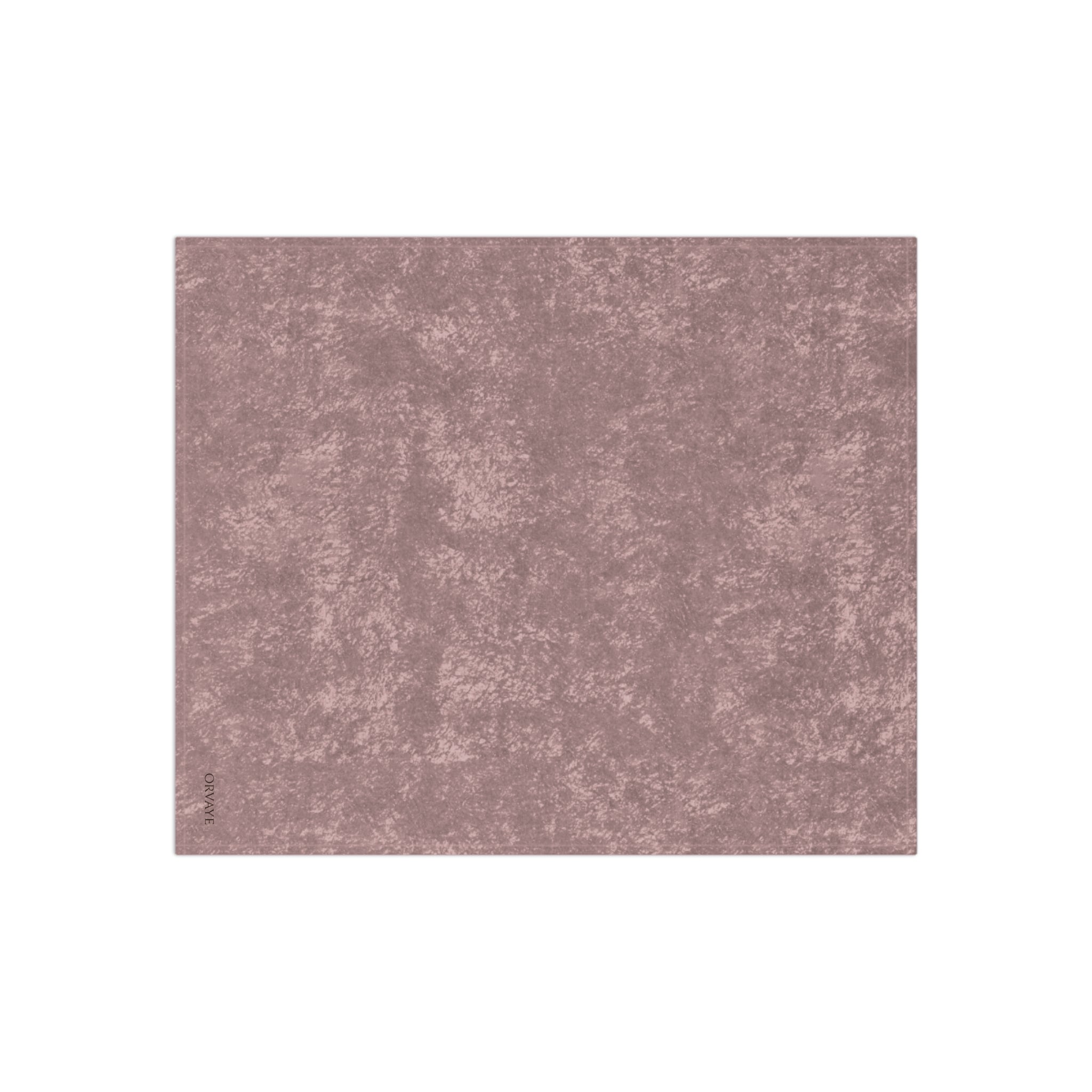 Crushed Velvet Throw Blanket — Luxe Soft Rose Plush Blanket for Cozy Home Décor