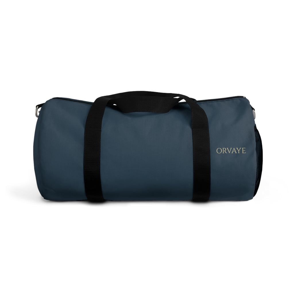 Navy Personalized Duffel Bag – Travel Gym Overnight Tote with Removable Shoulder Strap