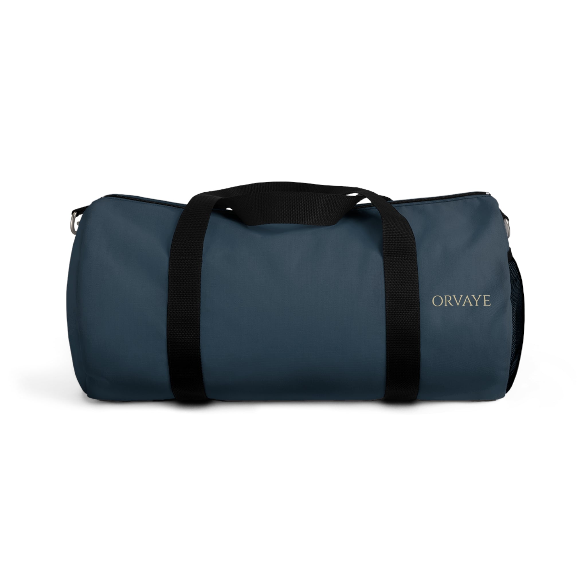 Navy Personalized Duffel Bag – Travel Gym Overnight Tote with Removable Shoulder Strap