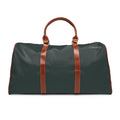 Waterproof Weekend Duffel Bag — Durable Travel Tote with Leather Handles