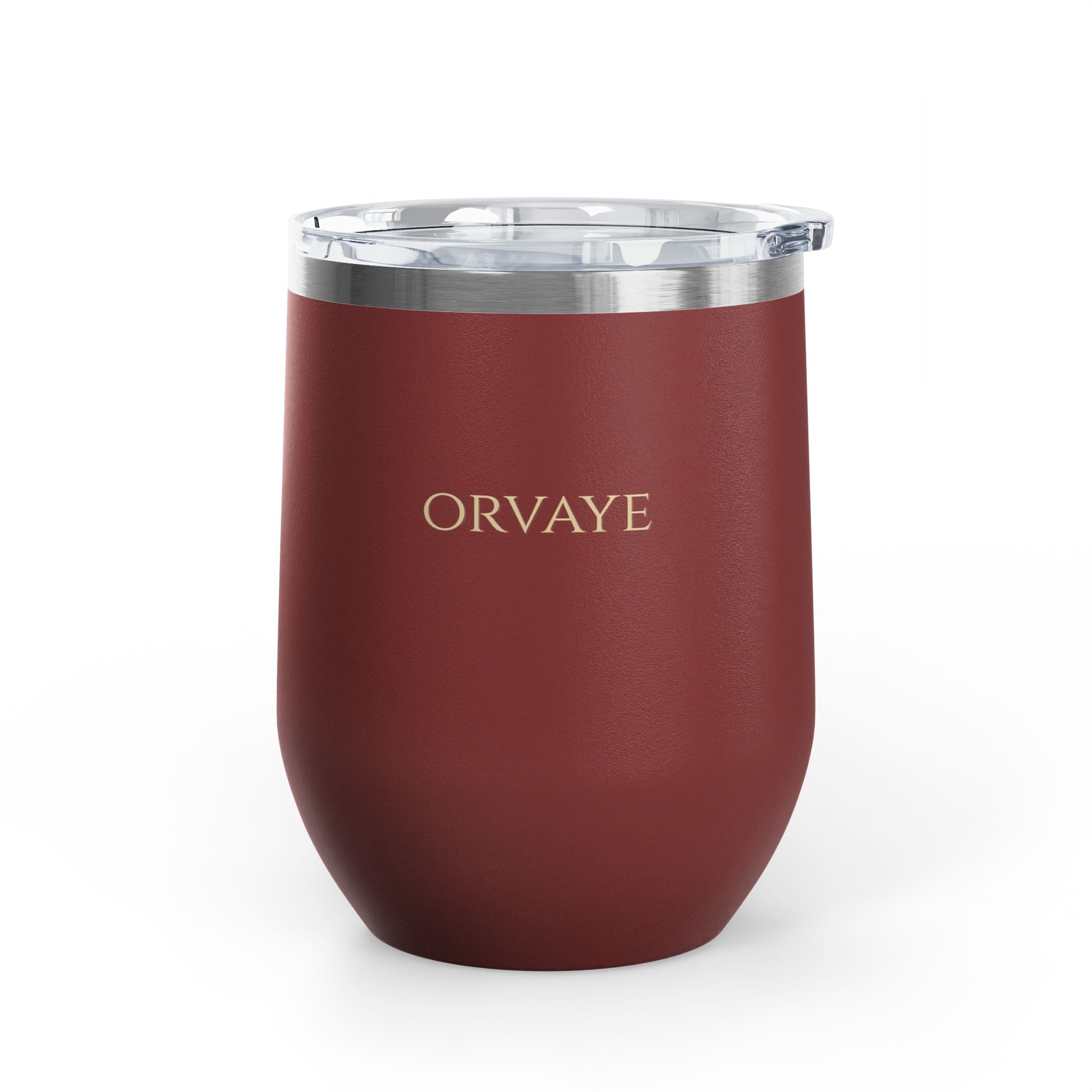 12oz Insulated Wine Tumbler — Stainless Steel Stemless Cup for Travel, Picnics & Gifts