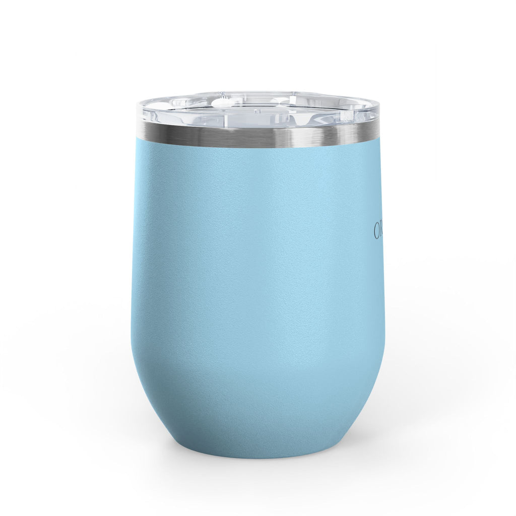 12oz Insulated Wine Tumbler — Stainless Steel Stemless Cup for Travel, Picnics & Gifts