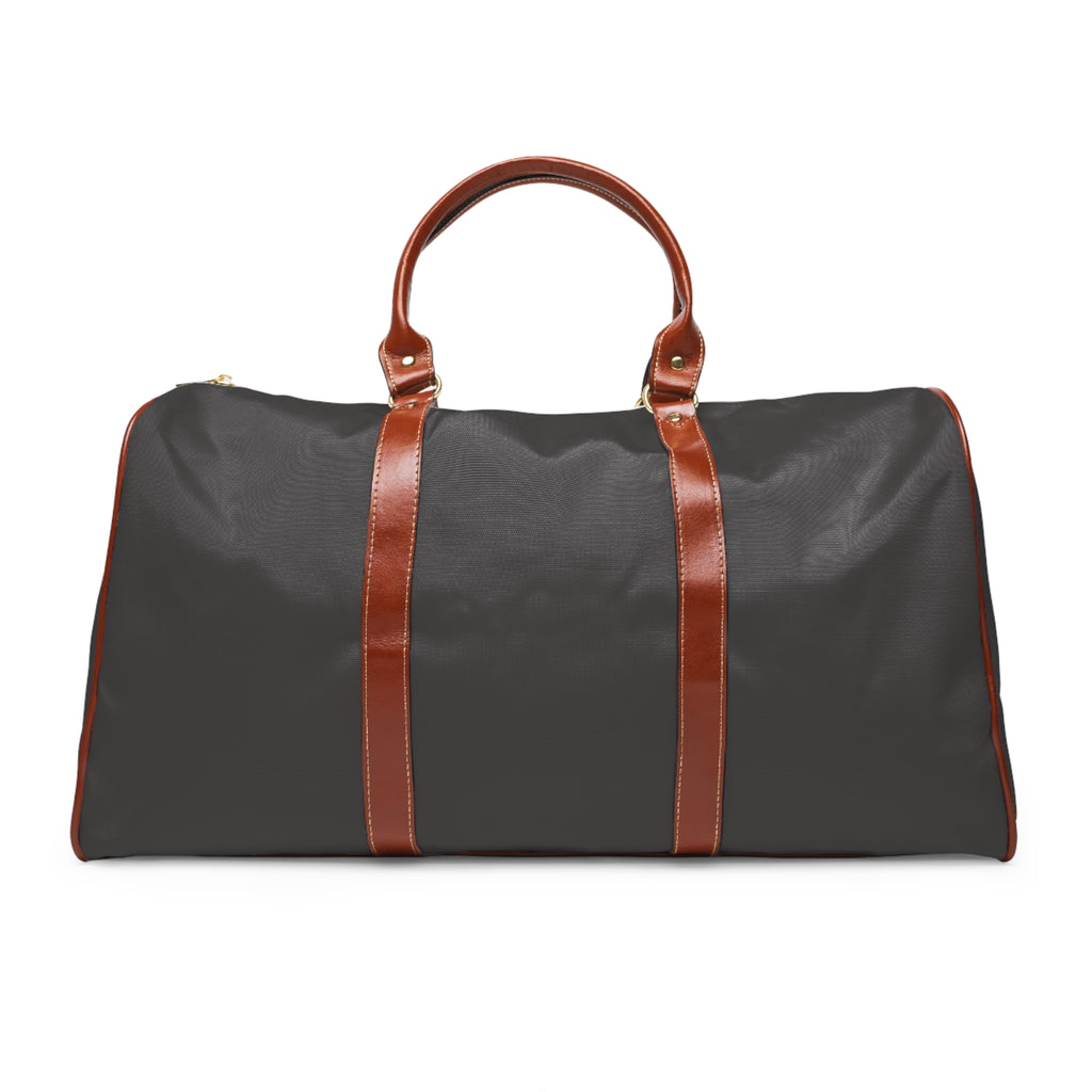 Waterproof Travel Duffel Bag — Durable Weekend Carryall with Leather Handles