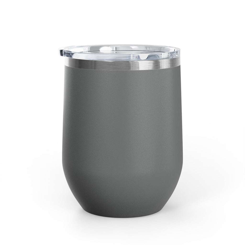12oz Insulated Wine Tumbler — Stainless Steel Stemless Cup for Travel, Picnics & Gifts