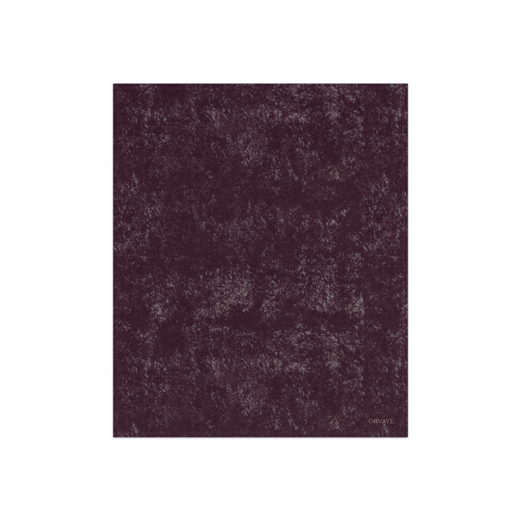 Crushed Velvet Blanket — Plush Textured Throw for Cozy Living, Velvet-Look Sofa & Bed Accent