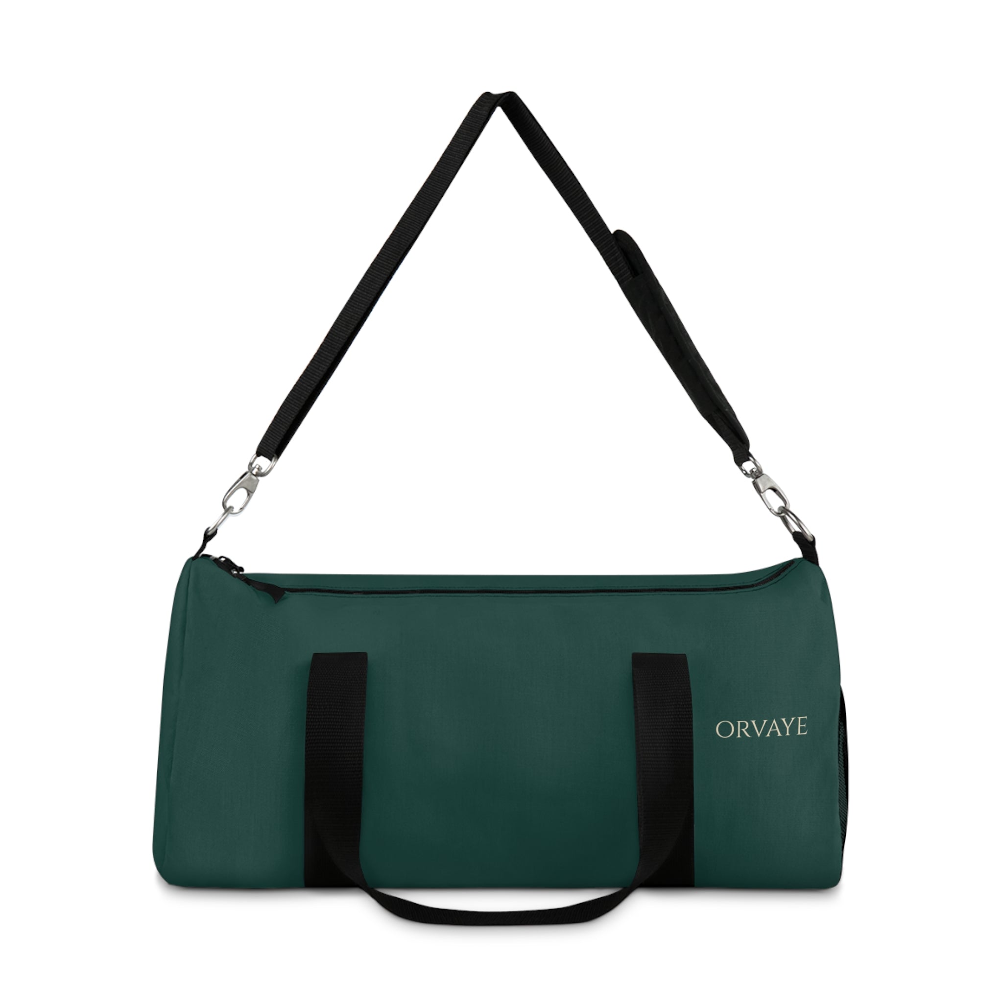 Forest Green Duffel Bag — Personalized ORVAYE Travel Gym Bag