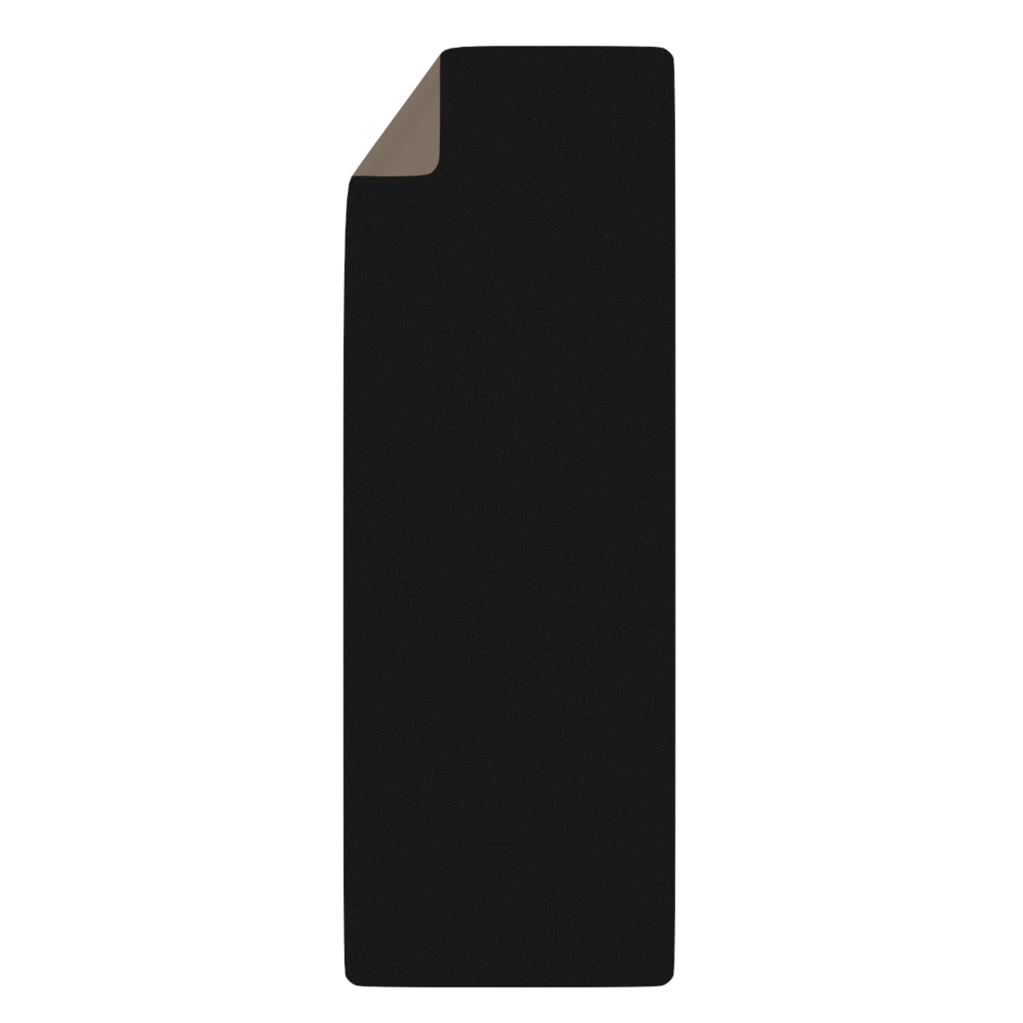 Rubber Yoga Mat — Minimalist Alignment Mat with Lotus Guideline (Non-Slip)