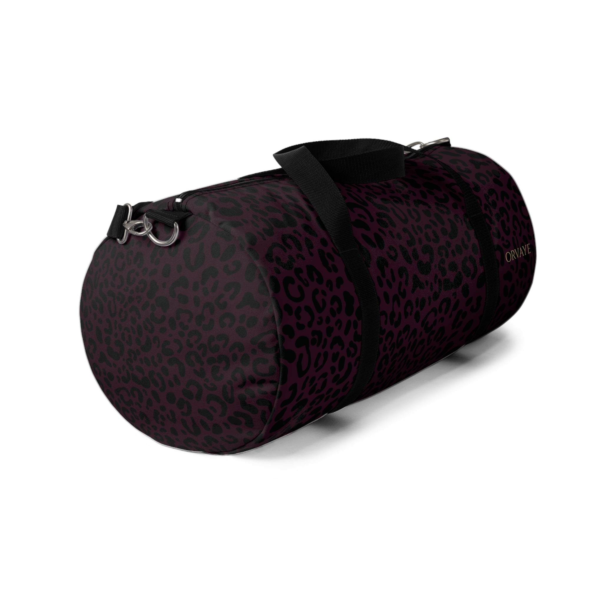ORVAYE Studio Duffel — Noir Leopard