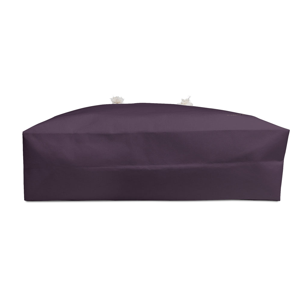 ORVAYE Rope Weekender — Deep Plum