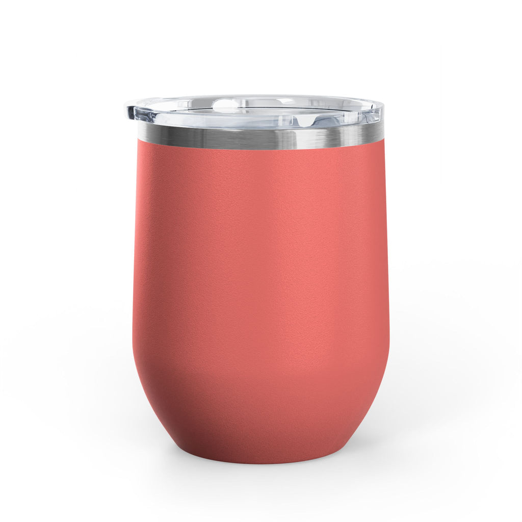 12oz Insulated Wine Tumbler — Stainless Steel Stemless Cup for Travel, Picnics & Gifts