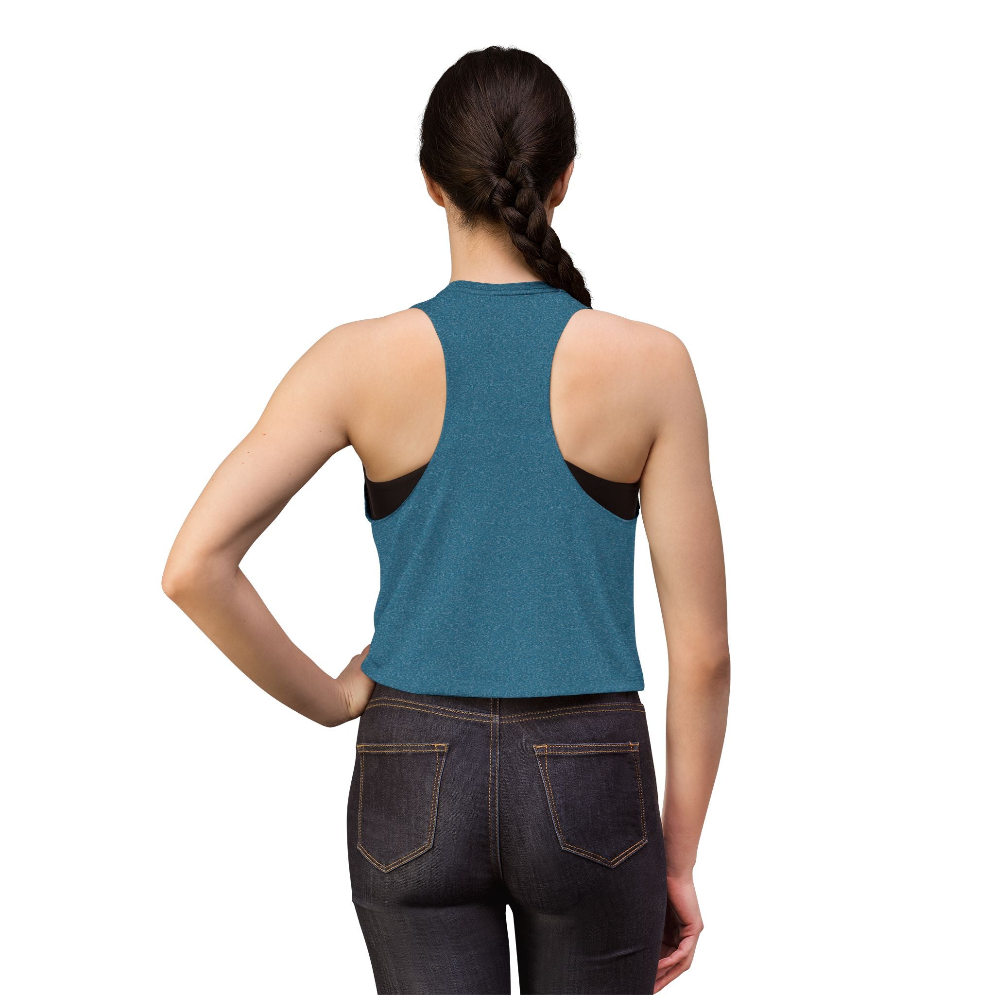 Oh Yay! Women's Cropped Tank Top — Minimalist Casual Summer Crop