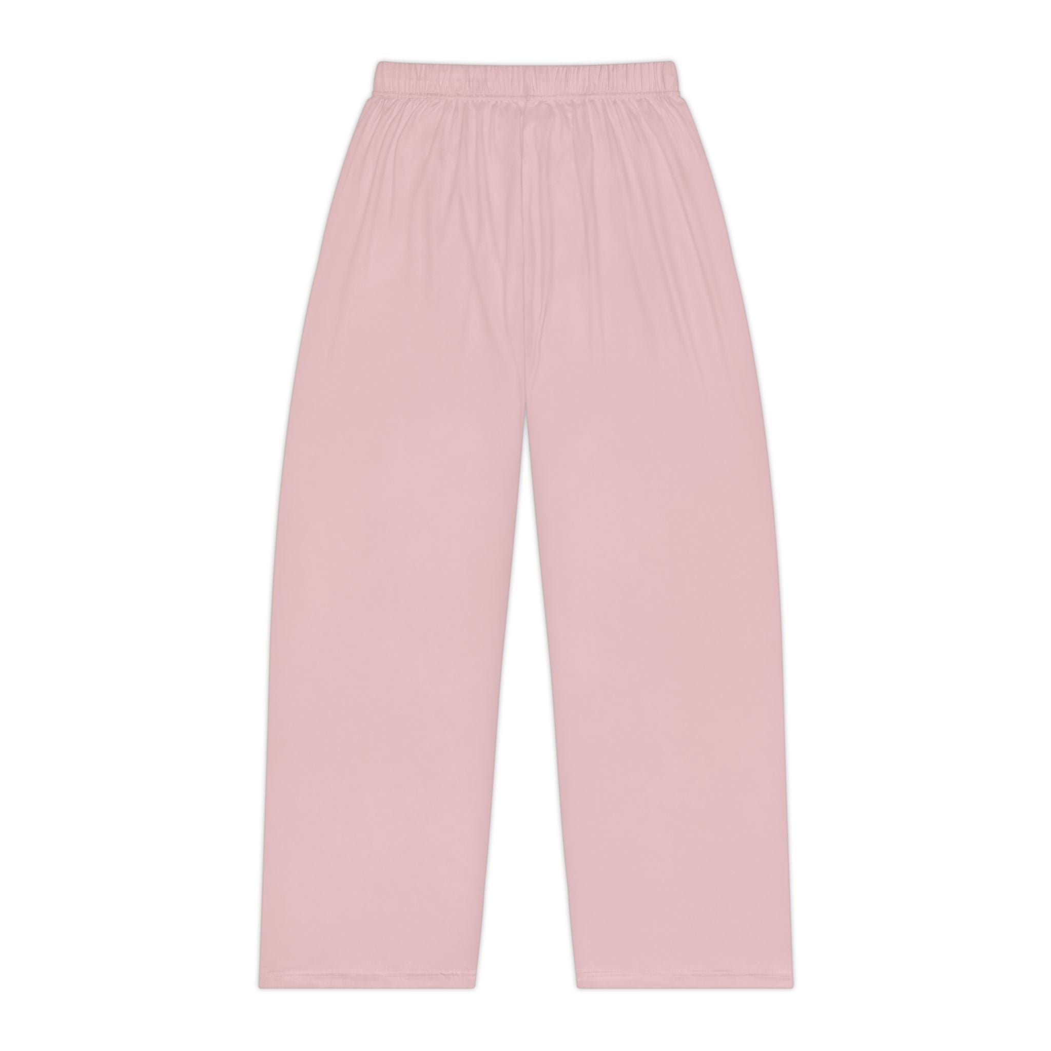 Women's Pink Lounge Pajama Pants — Soft Elastic-Waist Sleepwear