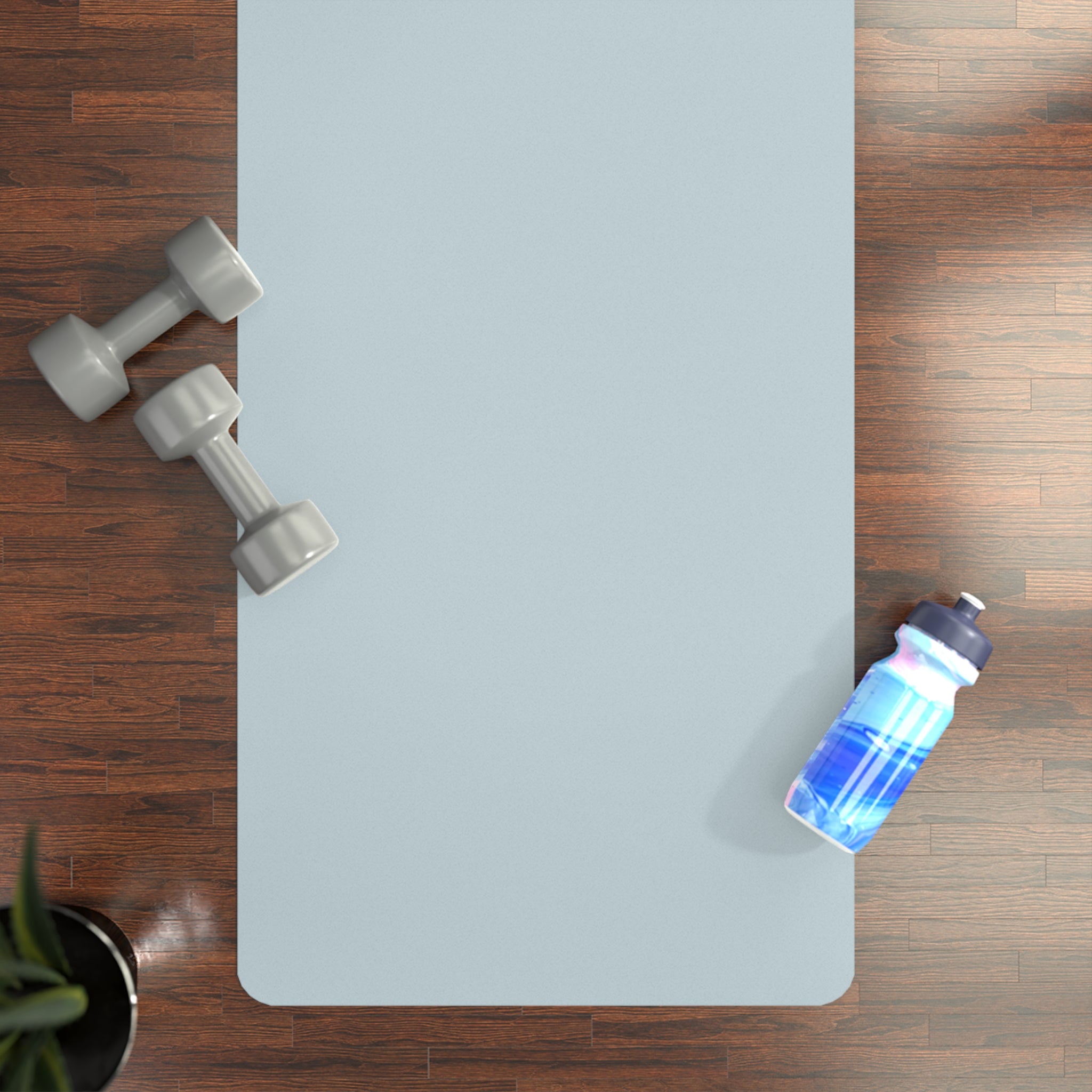 Non-Slip Rubber Yoga Mat — Lightweight Grip Mat for Home & Studio