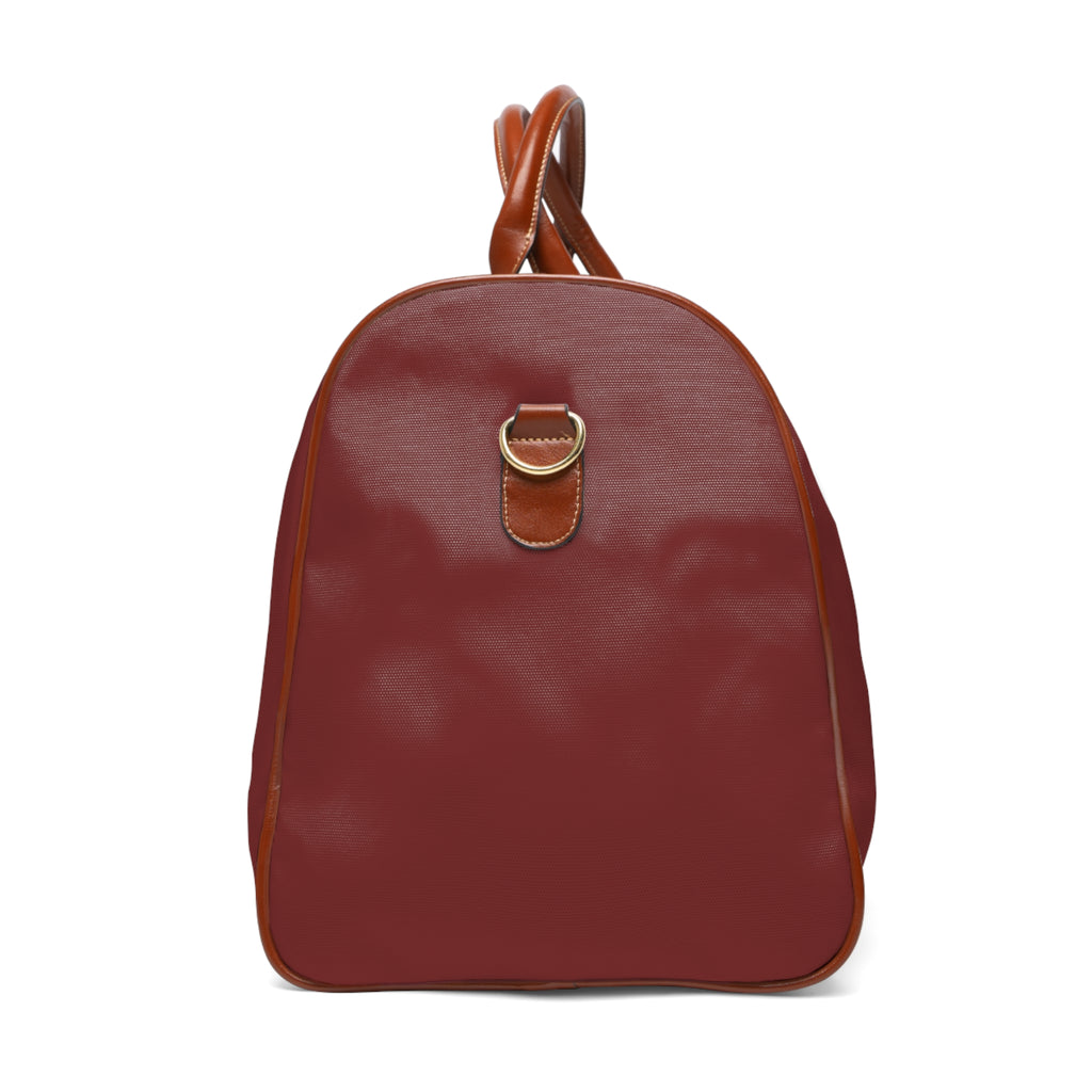 Waterproof Travel Duffel Bag — Durable Waterproof Weekender with Leather Handles