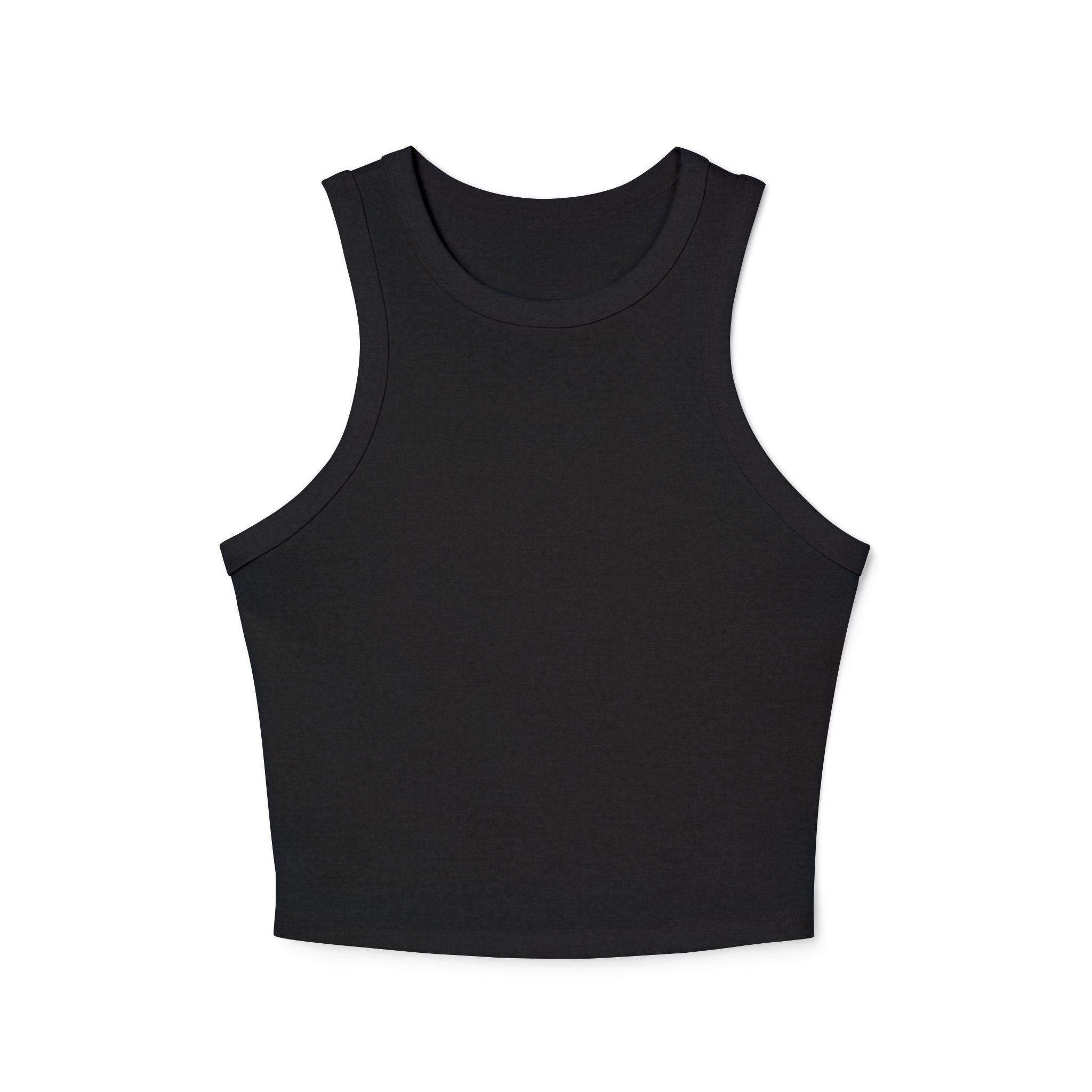 ORVAYE Ribbed Racer Tank — Cropped Activewear Top