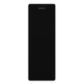 Black Natural Rubber Yoga Mat — Non-Slip Eco Exercise Mat