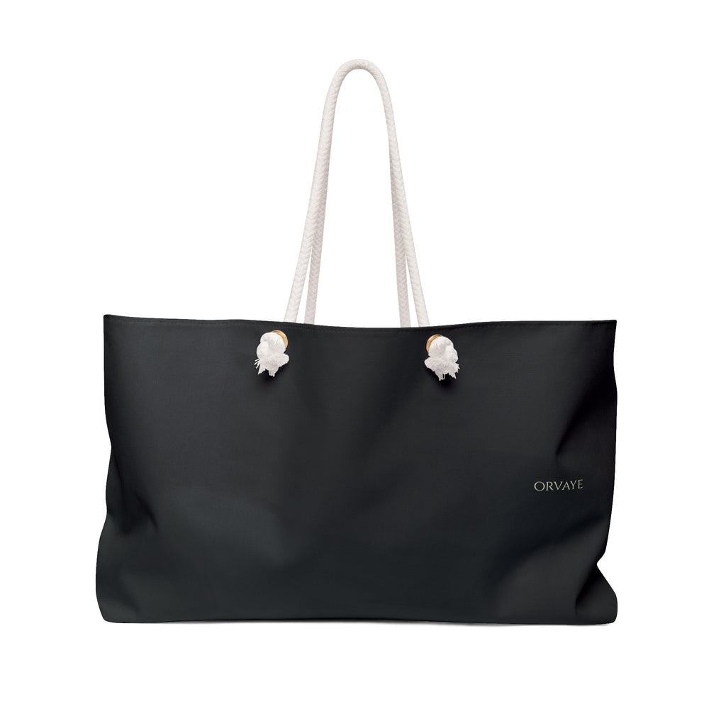 ORVAYE Rope Weekender — Black Sand