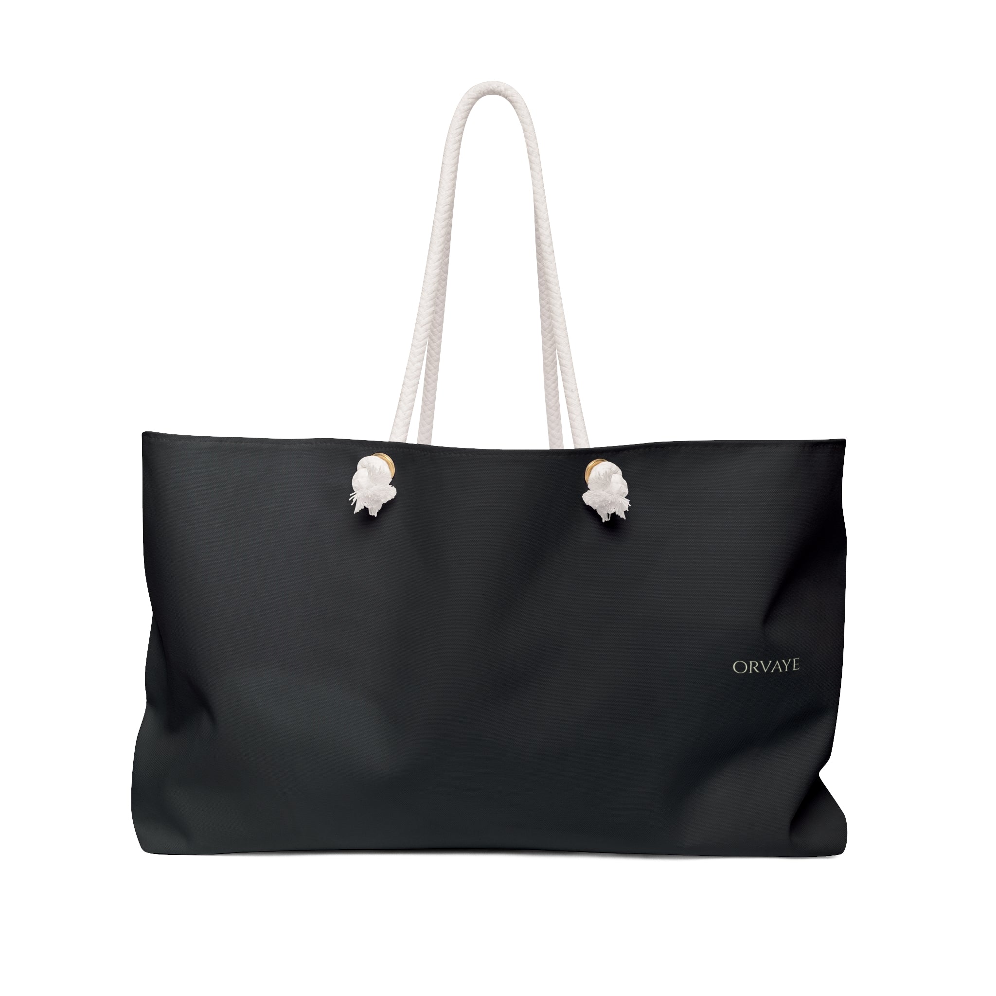 ORVAYE Rope Weekender — Black Sand