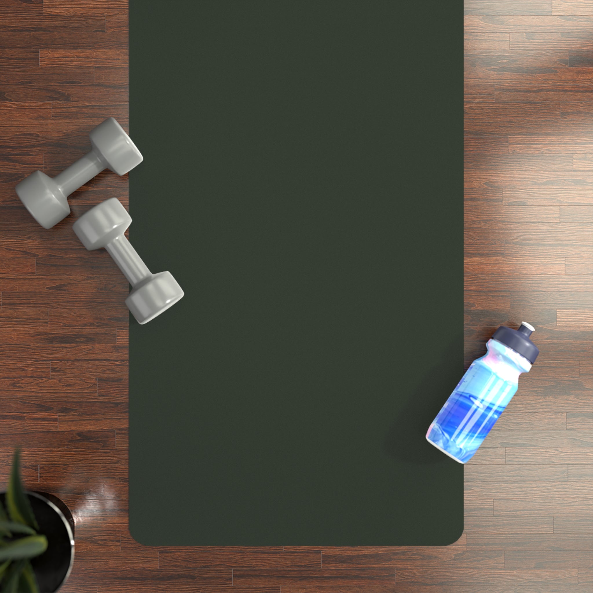 Eco Rubber Yoga Mat — Non‑Slip Green Practice Mat