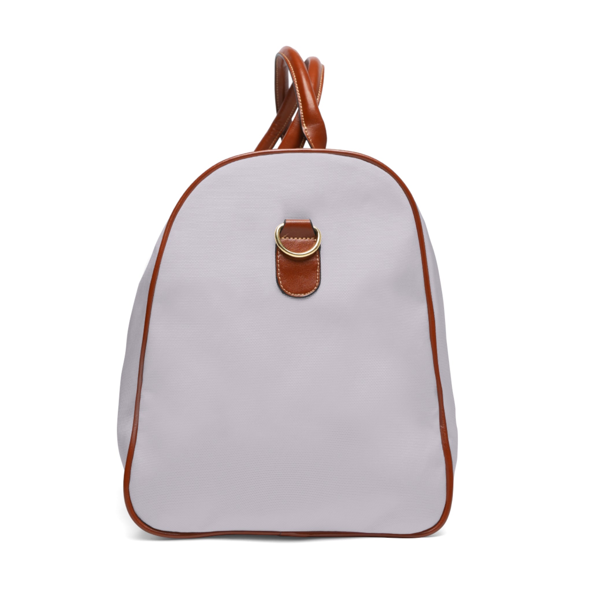 Waterproof Weekender Bag – Lightweight Travel Duffle with Leather Trim