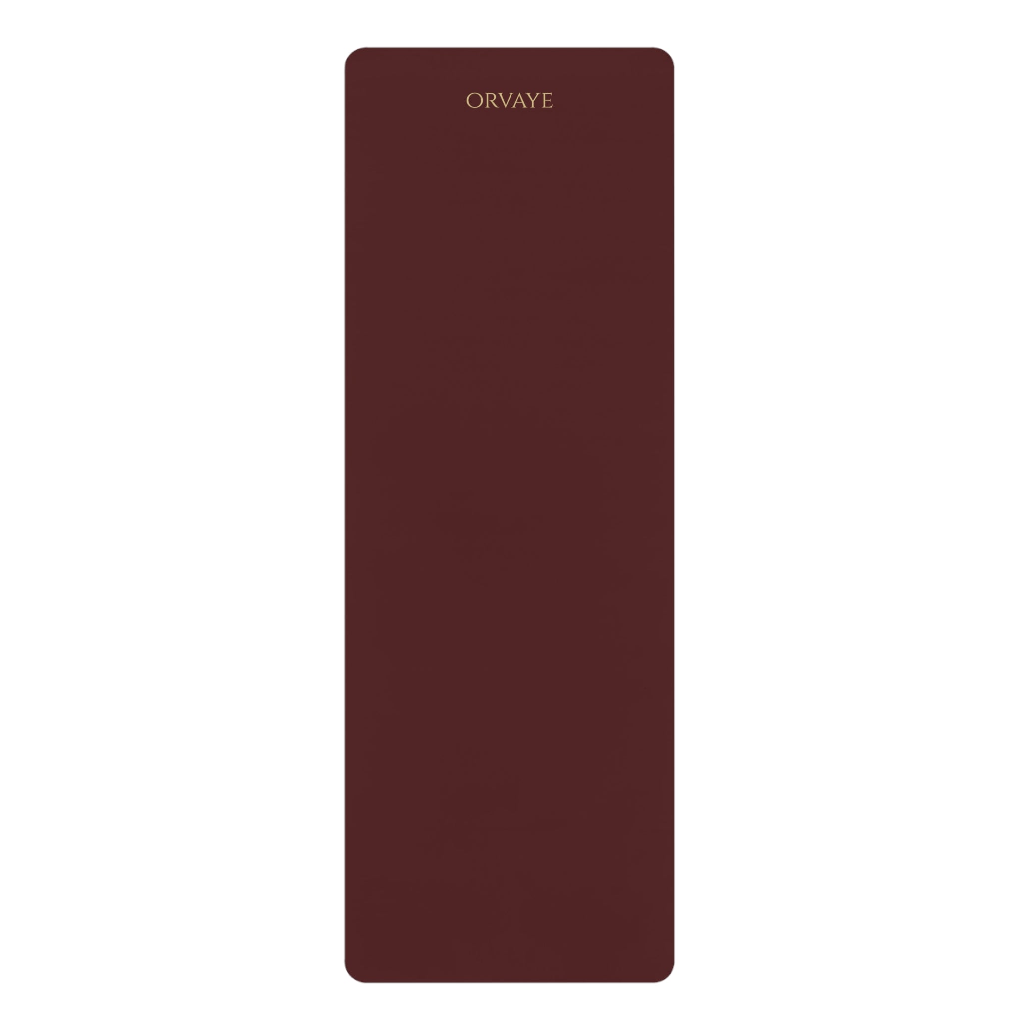 Eco Rubber Yoga Mat — Non‑Slip Burgundy Exercise Mat